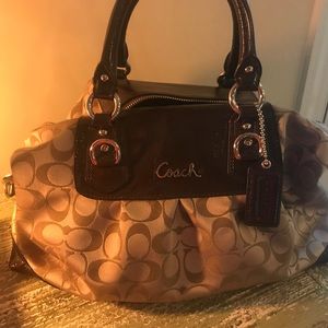 Coach signature satchel